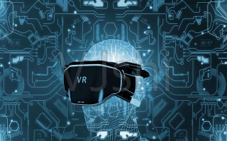 VR网站-科技感眼镜
